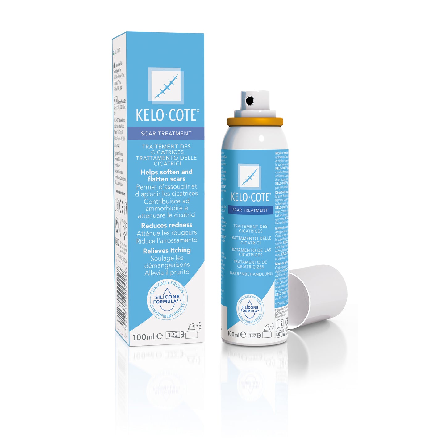 Kelo-cote silicone spray, 100 ml
