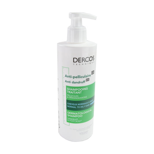 Vichy Dercos Anti-Schuppen Shampoo fettige Kopfhaut, 390 ml
