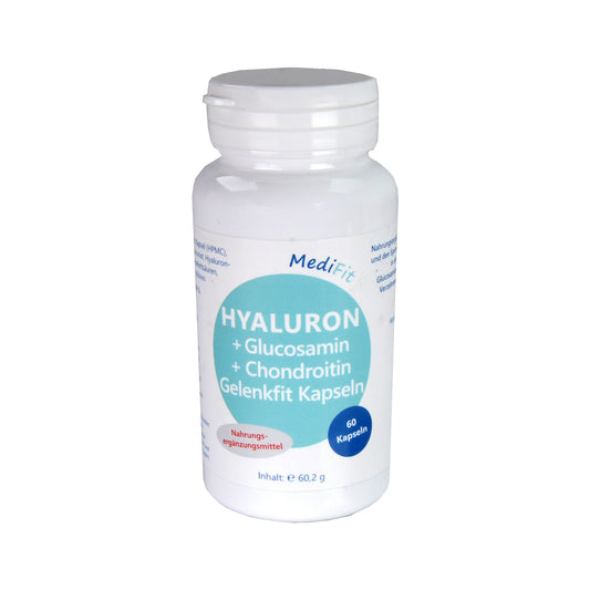 MediFit HYALURON + Glucosamine + Chondroitin Joint Fit Capsules, 60 pcs