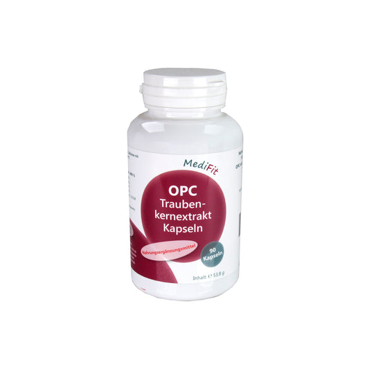 MediFit OPC Traubenkernextrakt Kapseln, 90 St