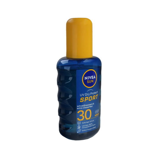 Nivea SUN UV Dry Protect transparent Sonnenspray LSF 30, 200 ml