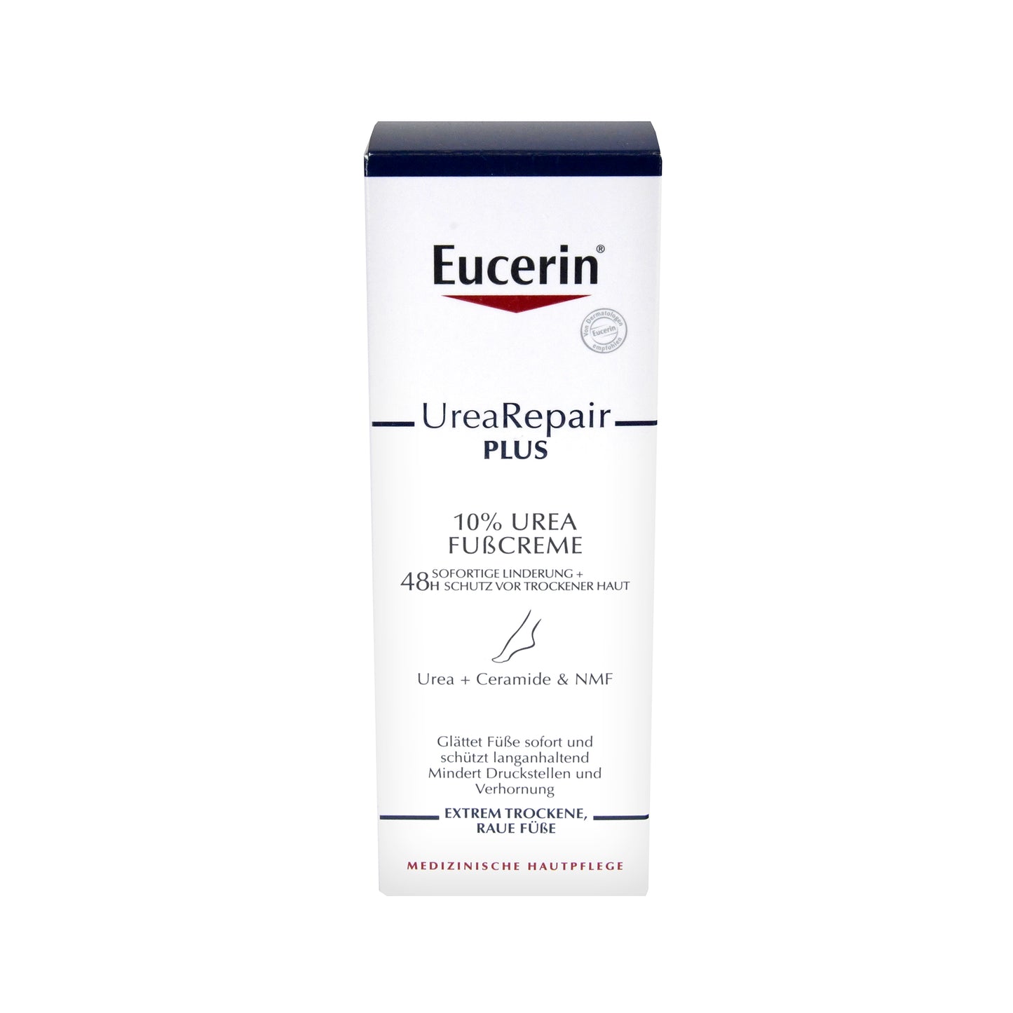 Eucerin UreaRepair PLUS 10% Urea Fußcreme, 100 ml - BeautysBest