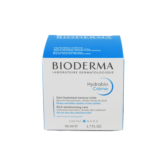 Bioderma Hydrabio Creme Pot Feuchtigkeitspflege Reichhaltig, 50 ml