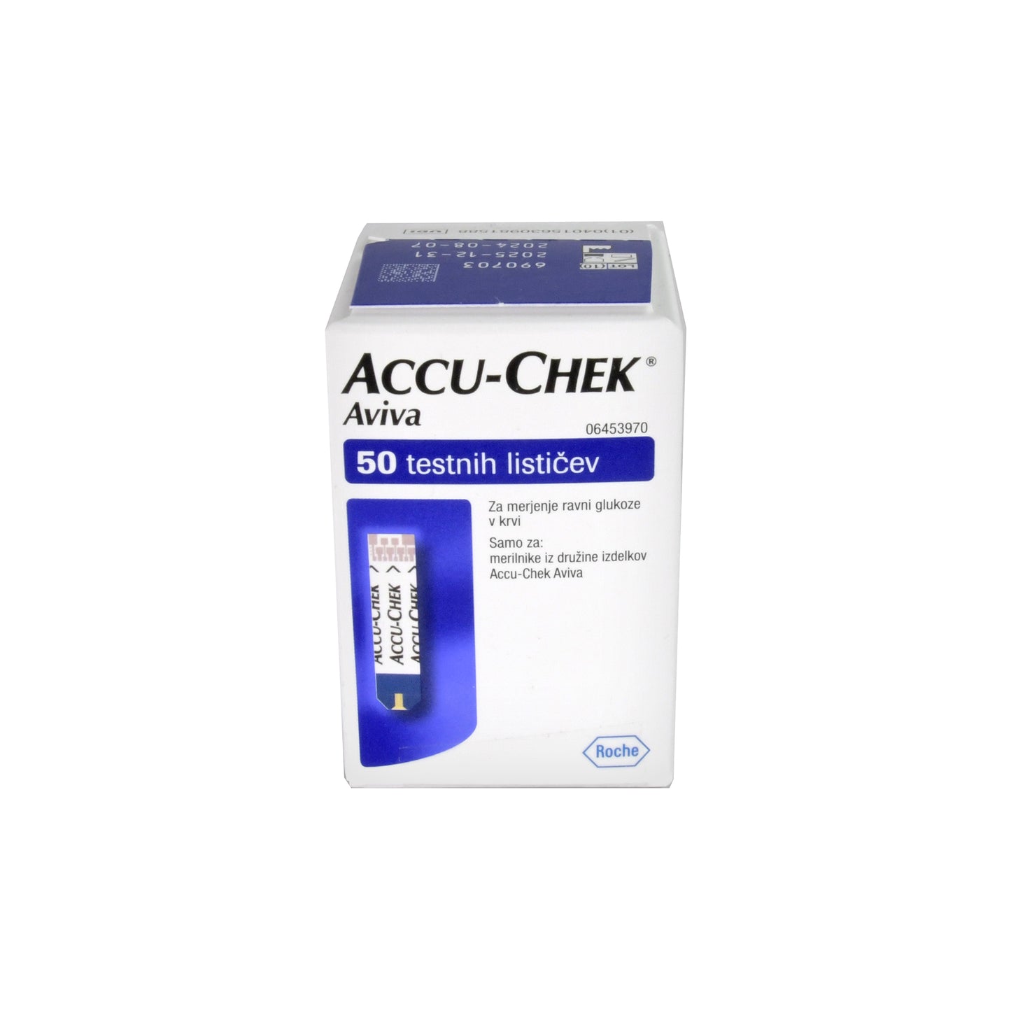 Accu-Chek Aviva test strips plasma, 50 pieces