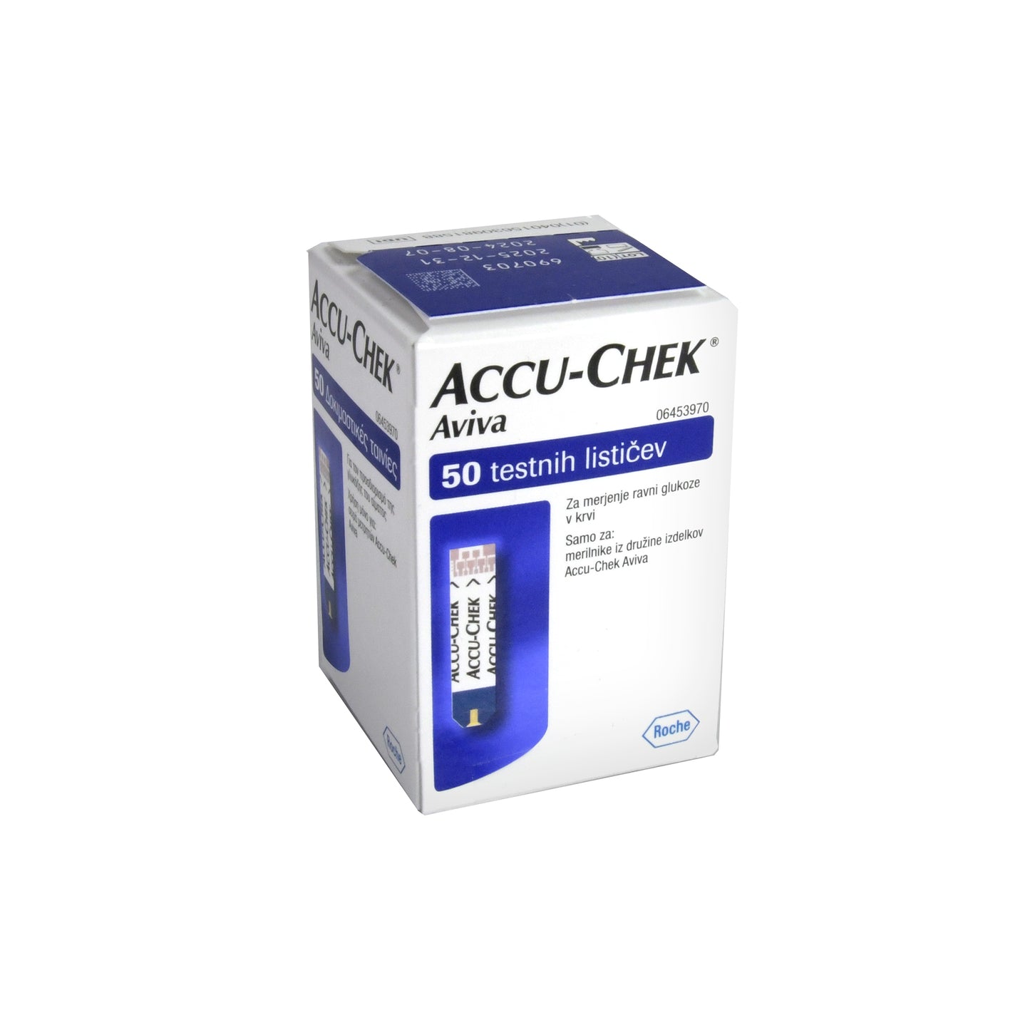 Accu-Chek Aviva test strips plasma, 50 pieces