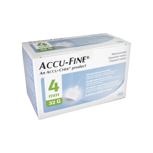 Accu-Fine sterile needles for insulin pens 4 mm 32 G, 100 pcs