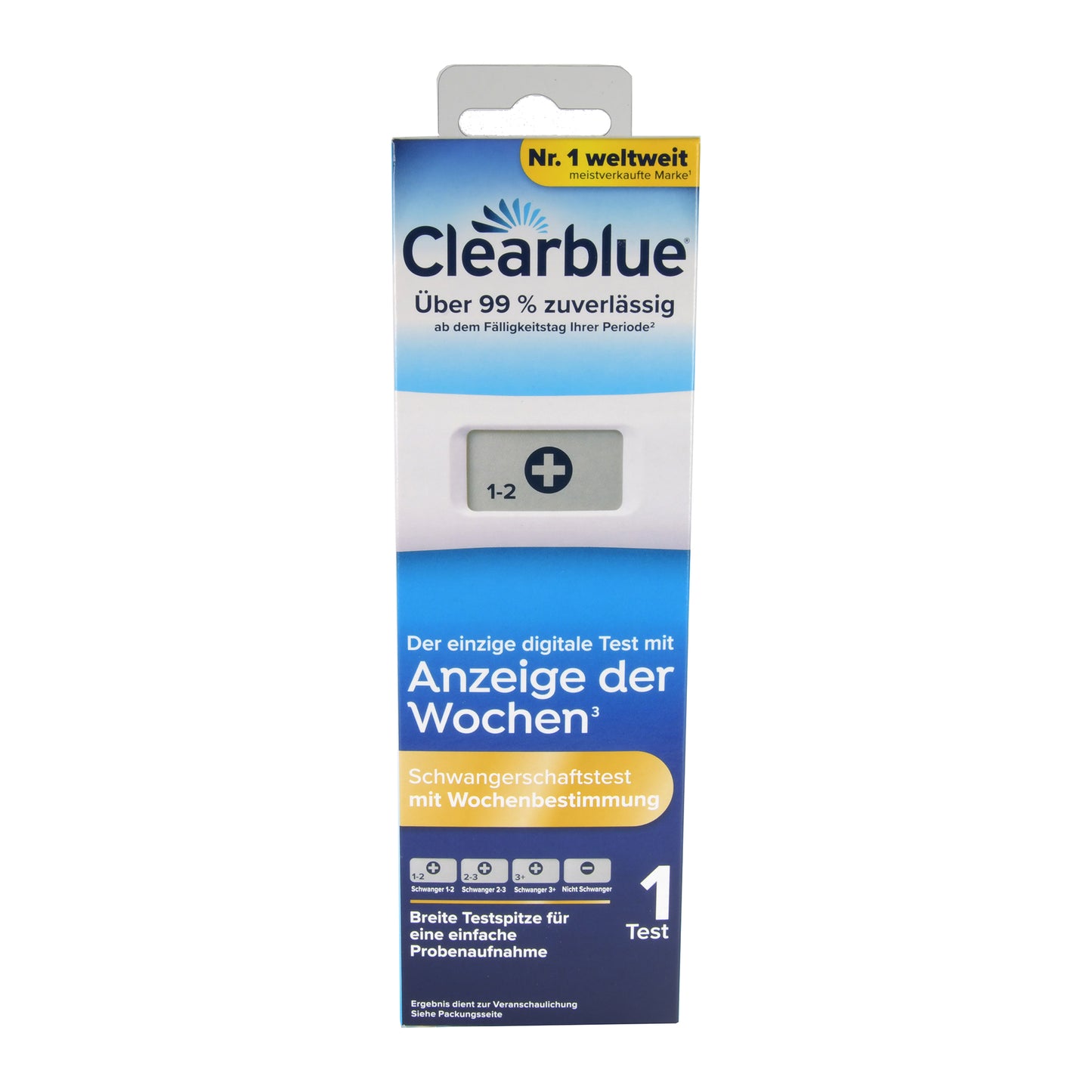 Clearblue Schwangerschaftstest mit Wochenbestimmung, 1 St