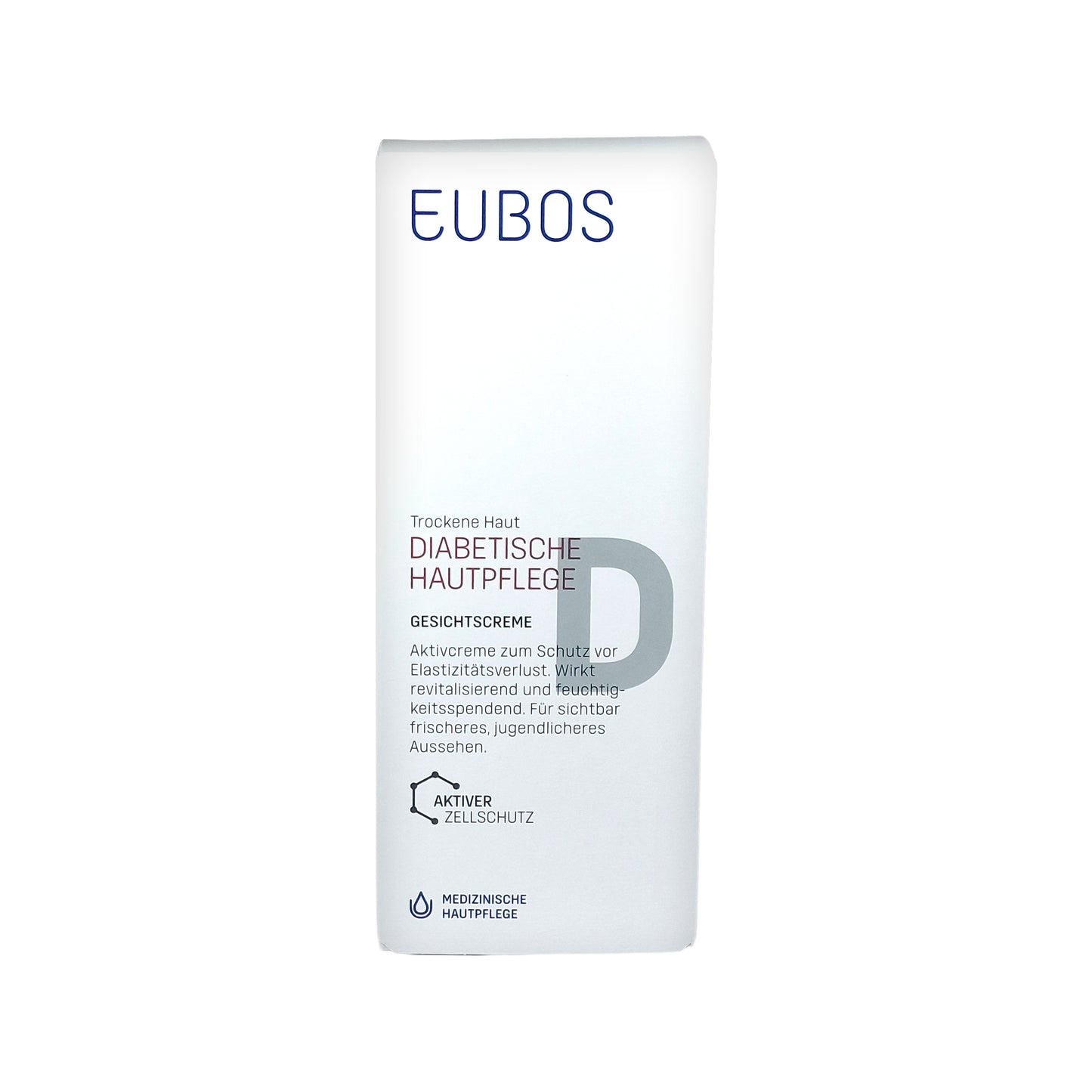 Eubos Trockene Haut Diabetische Haut Pflege Gesichtscreme, 50 ml