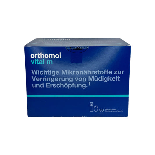 orthomol vital m Trinkfläschchen/Kapseln Kombipackung, 30 St
