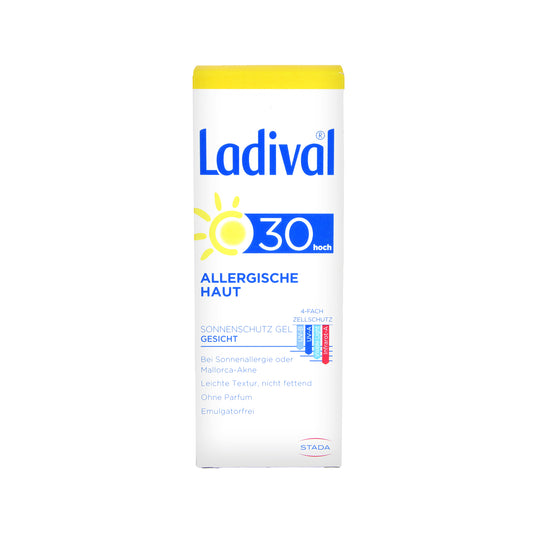 Ladival Allergische Haut Sonnenschutz Gel Gesicht LSF 30 hoch, 50 ml