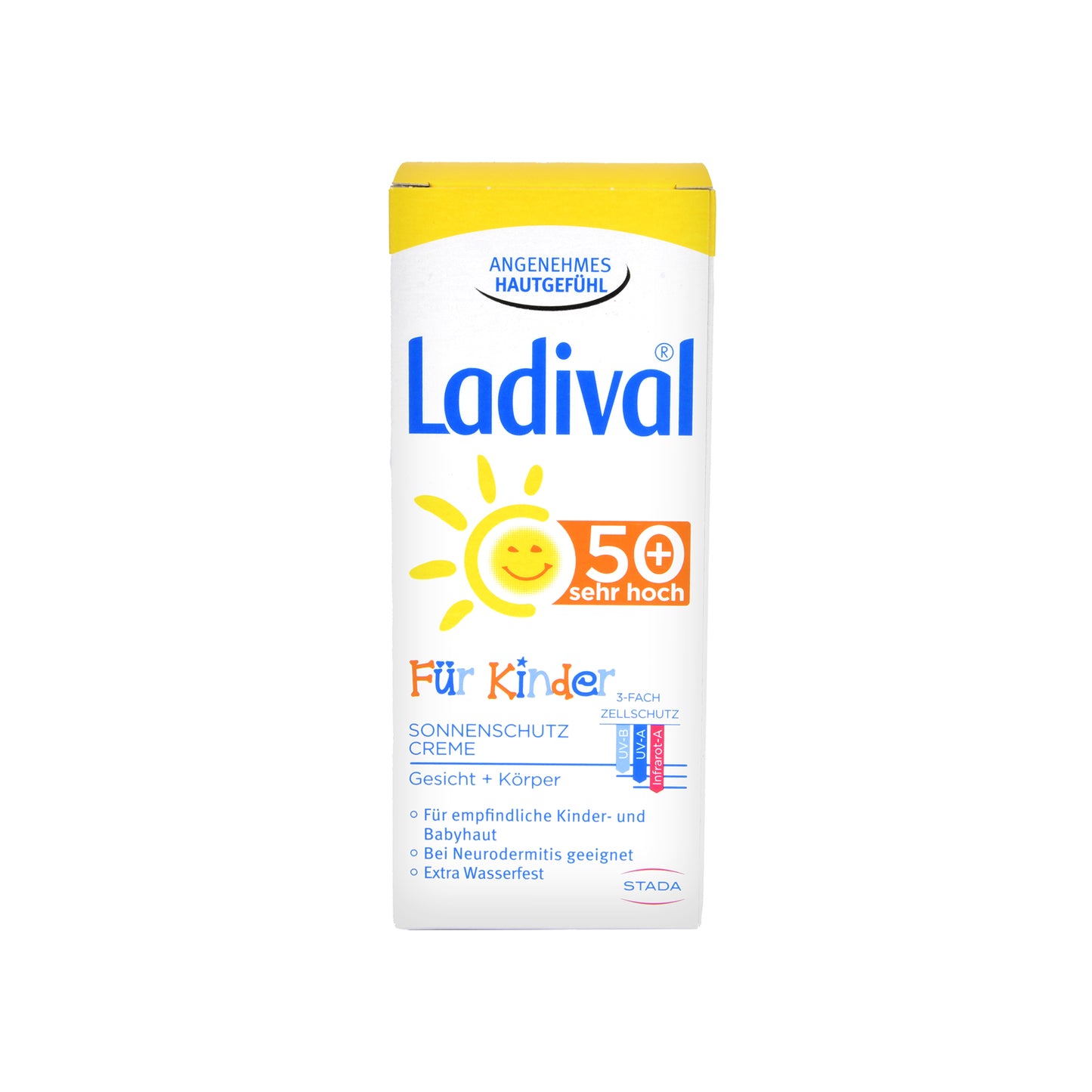 Ladival Für Kinder Sonnenschutz Creme Gesicht + Körper LSF 50+ sehr hoch, 50 ml
