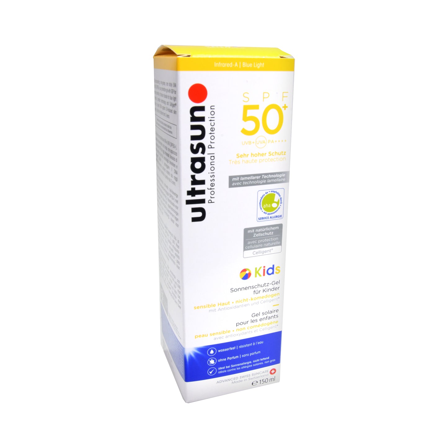 Ultrasun Kids SPF 50+ Sonnenschutz-Gel für Kinder, 150 ml