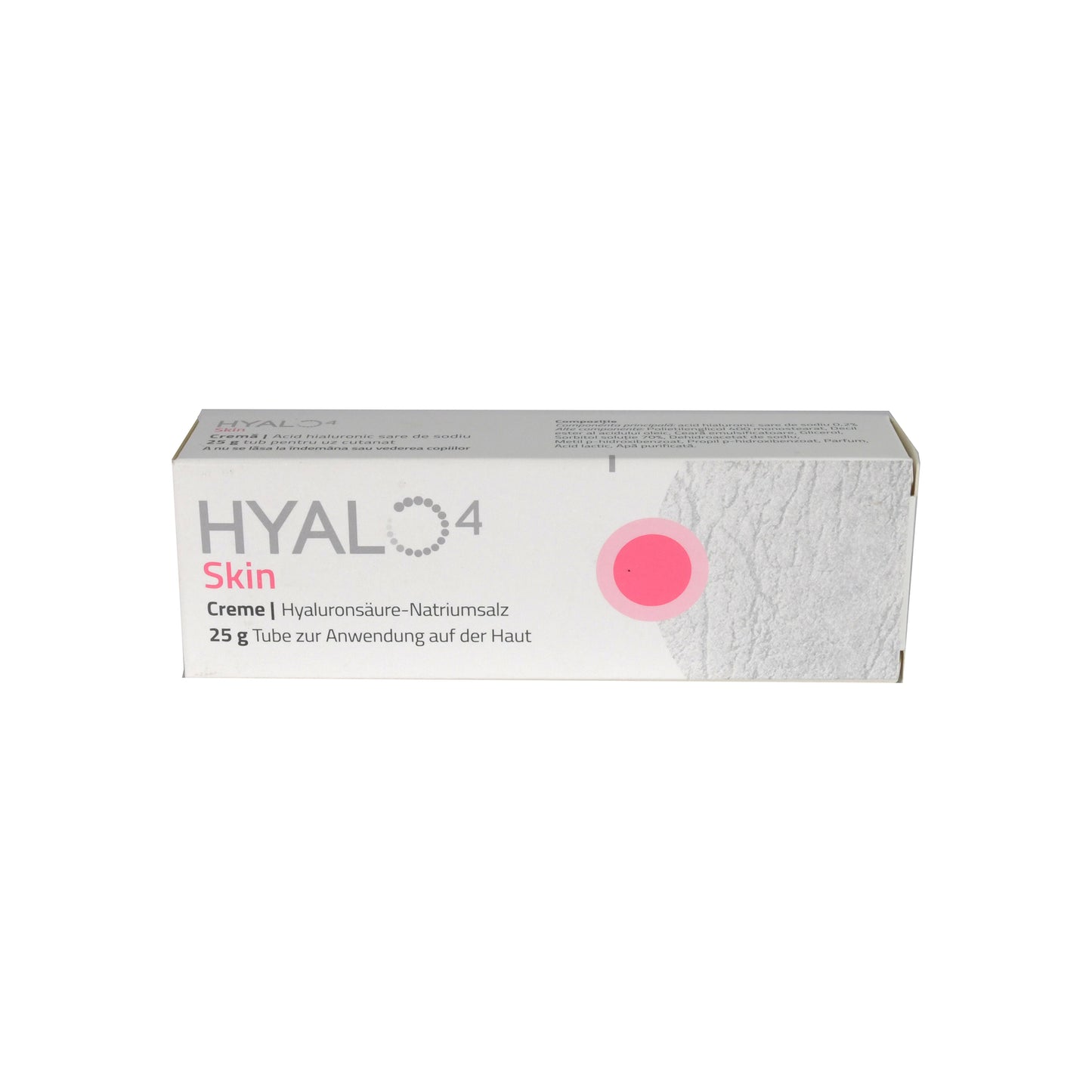 HYALO4 Skin Creme Hyaluronsäure-Natriumsalz, 25 g