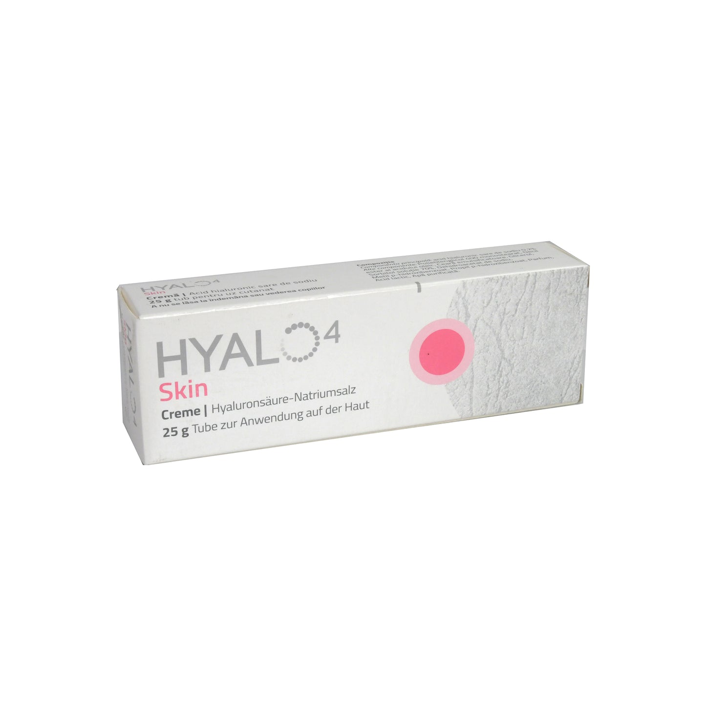 HYALO4 Skin Creme Hyaluronsäure-Natriumsalz, 25 g