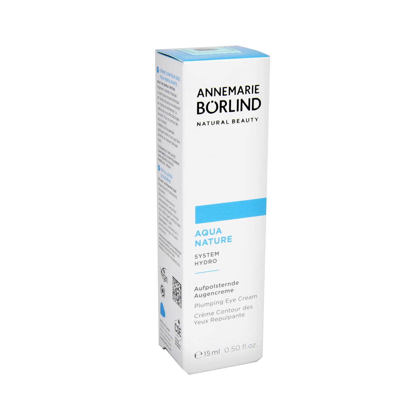 Annemarie Börlind Aquanature Aufpolsternde Augencreme, 15 ml