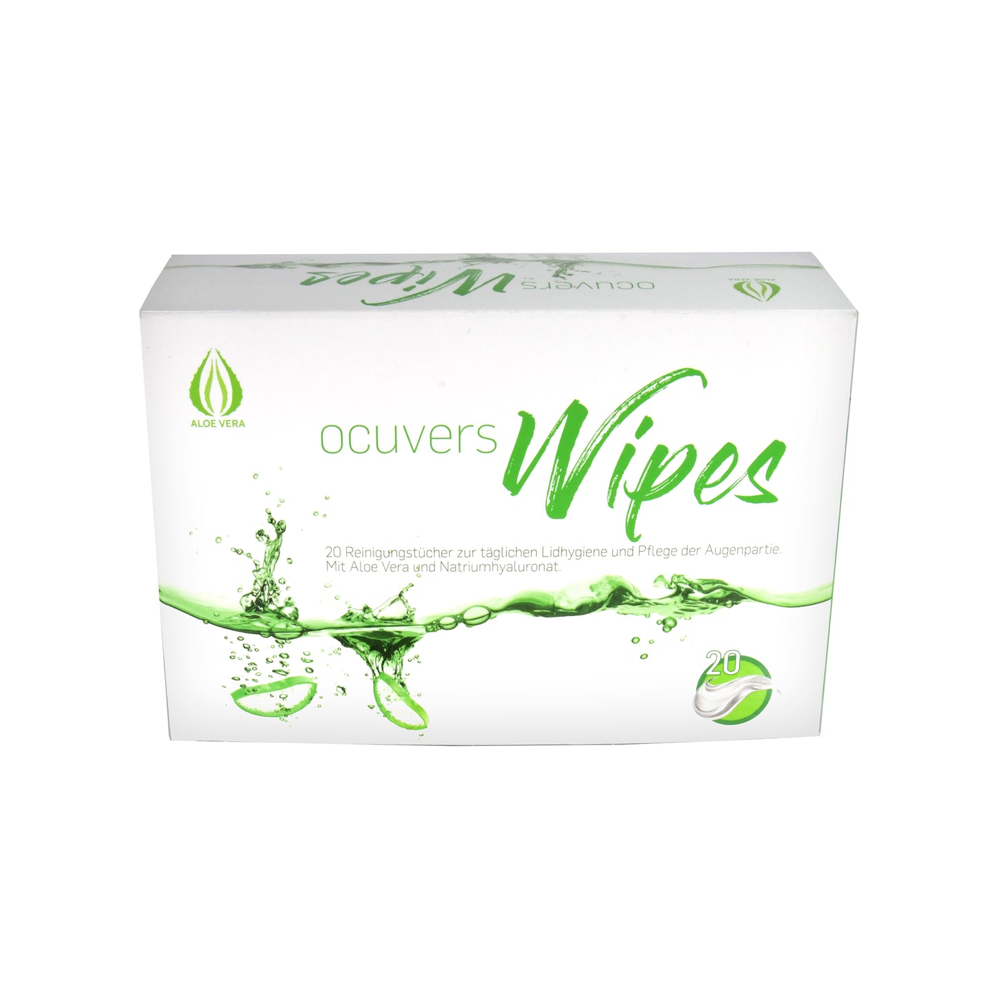 Ocuvers wipes Lidrandpflege, 20 St