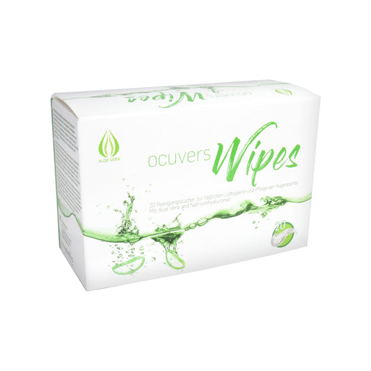 Ocuvers wipes Lidrandpflege, 20 St