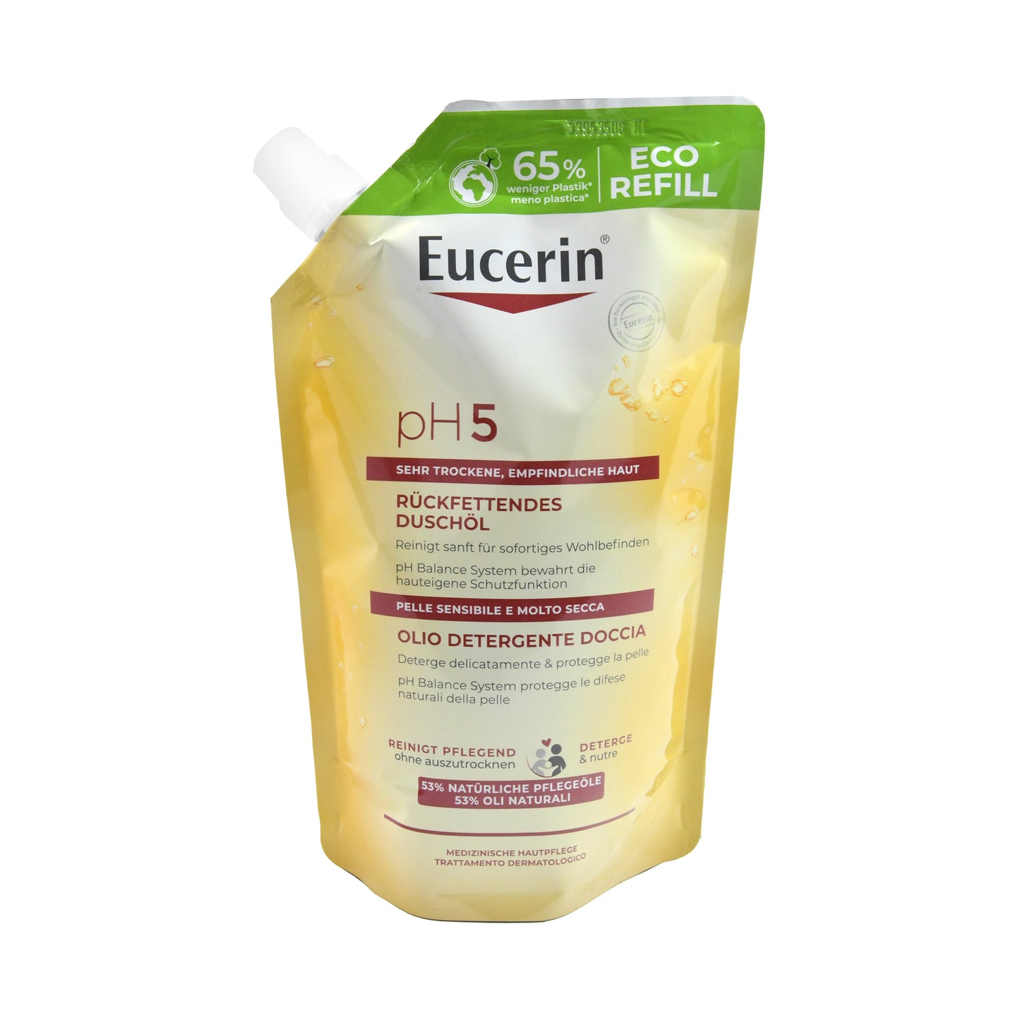 Eucerin pH5 Duschöl Nachfüllbeutel, 400 ml