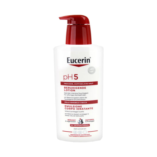 Eucerin pH5 Beruhigende Lotion mit Pumpspender, 400 ml