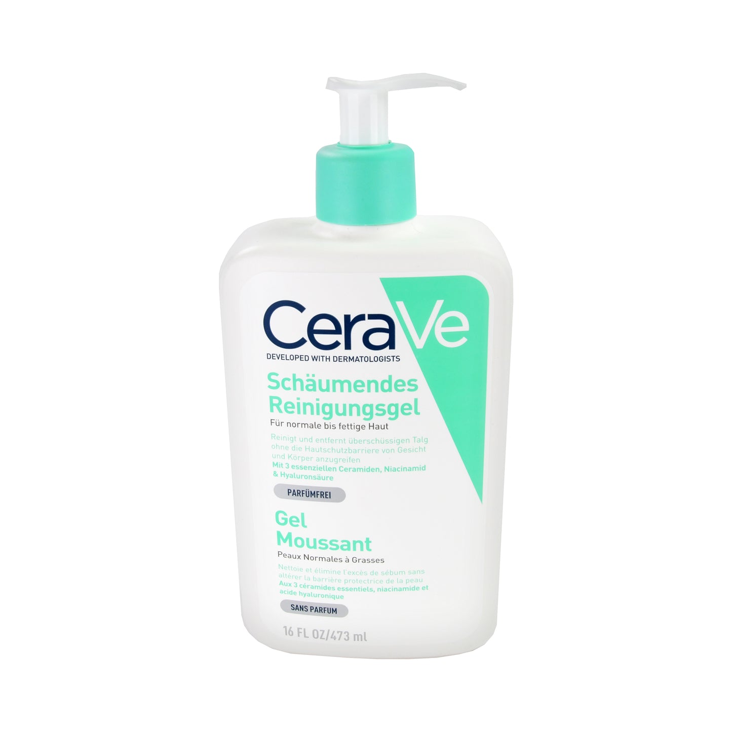 CeraVe Foaming Cleansing Gel, 473 ml