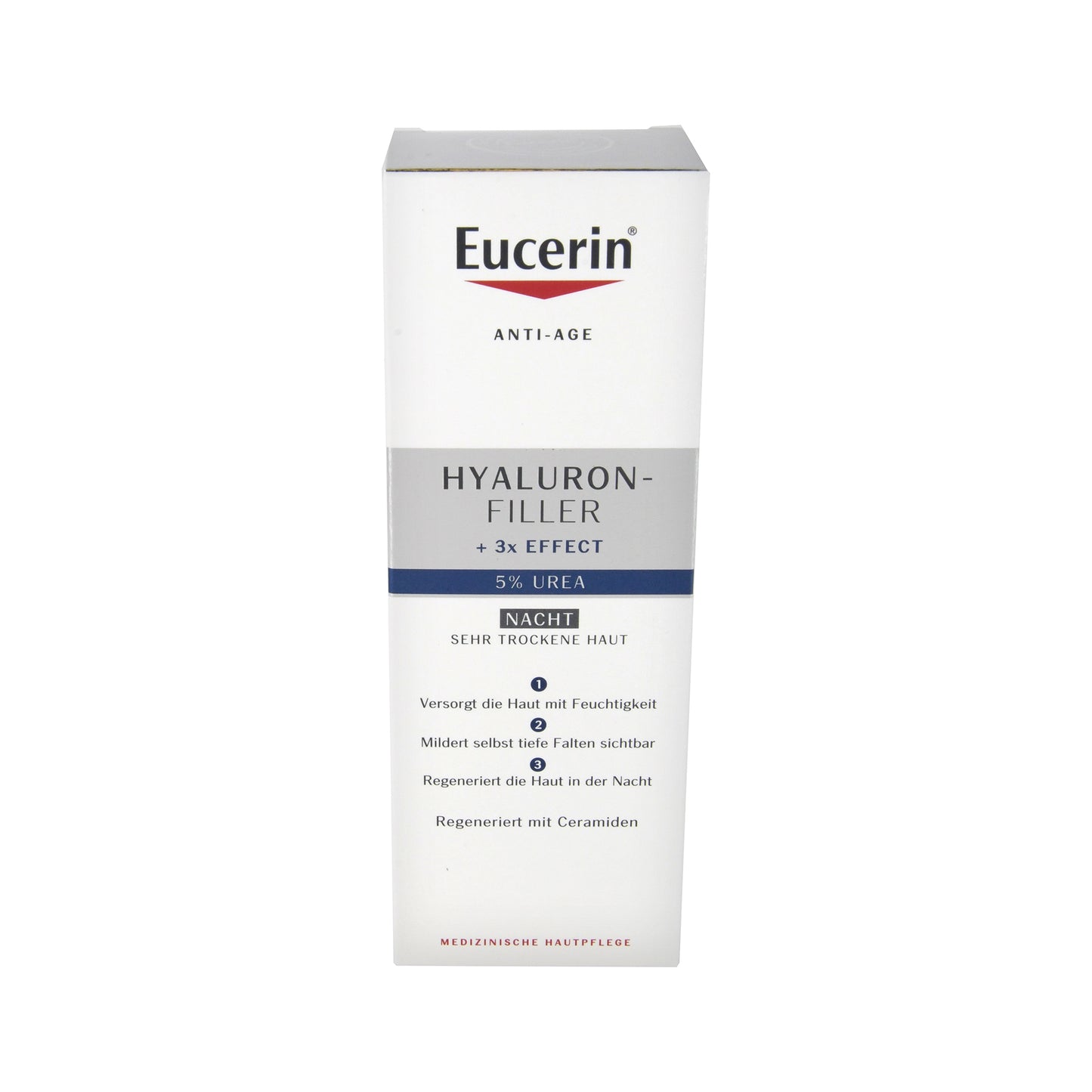 Eucerin Hyaluron-Filler 5% Urea Nacht Sehr trockene Haut, 50 ml