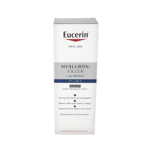 Eucerin Hyaluron-Filler 5% Urea Nacht Sehr trockene Haut, 50 ml