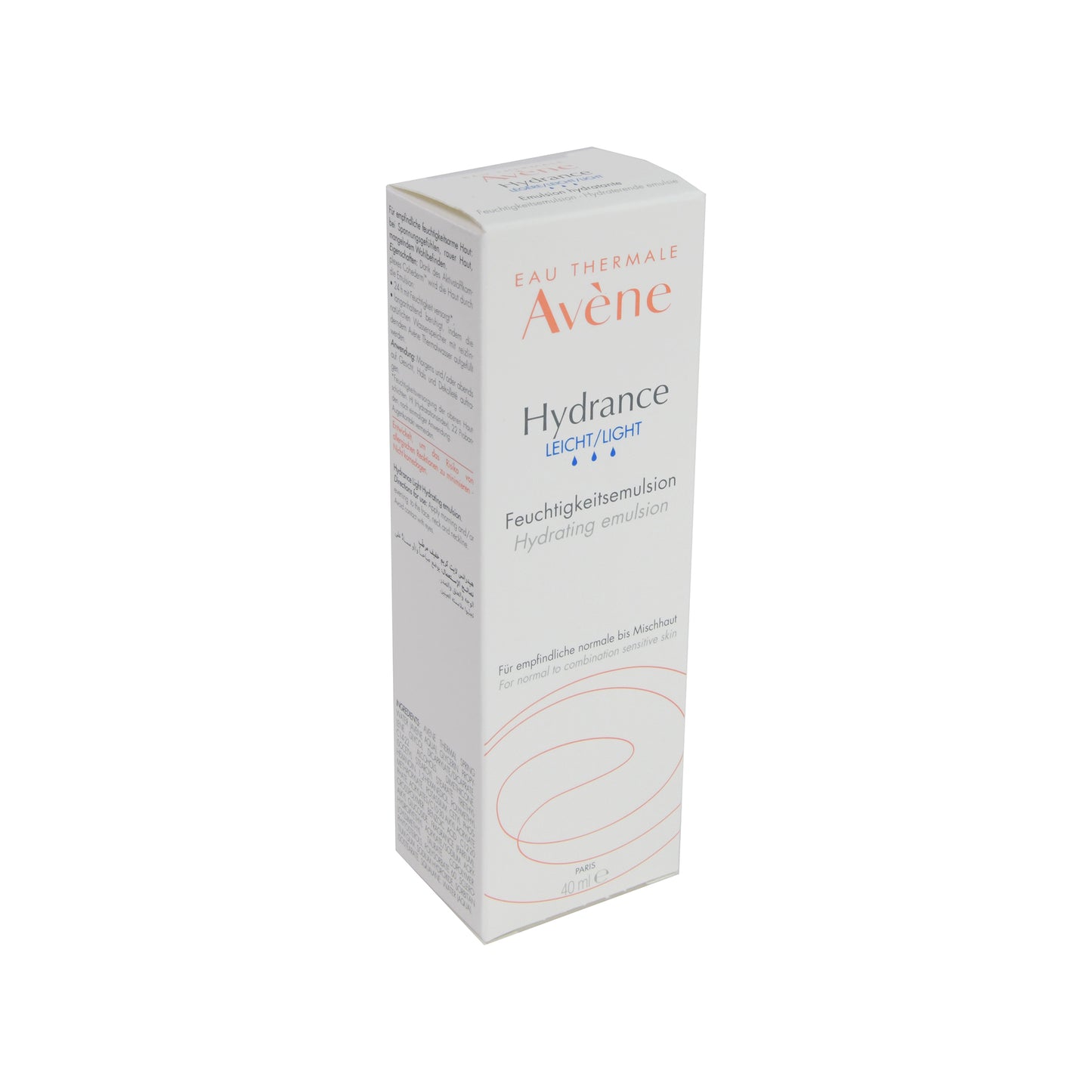 Avène Hydrance light moisturizing emulsion, 40 ml