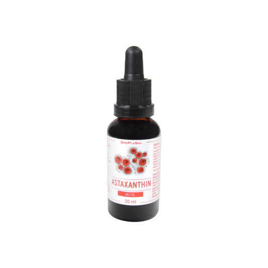 SinoPlaSan Astaxanthin flüssig Tropfen zum Einnehmen, 30 ml
