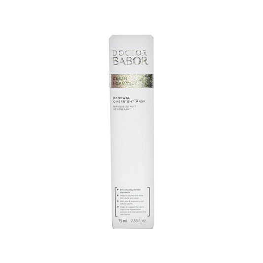 Doctor Babor CleanFormance Renewal Overnight Mask, 75 ml - BeautysBest