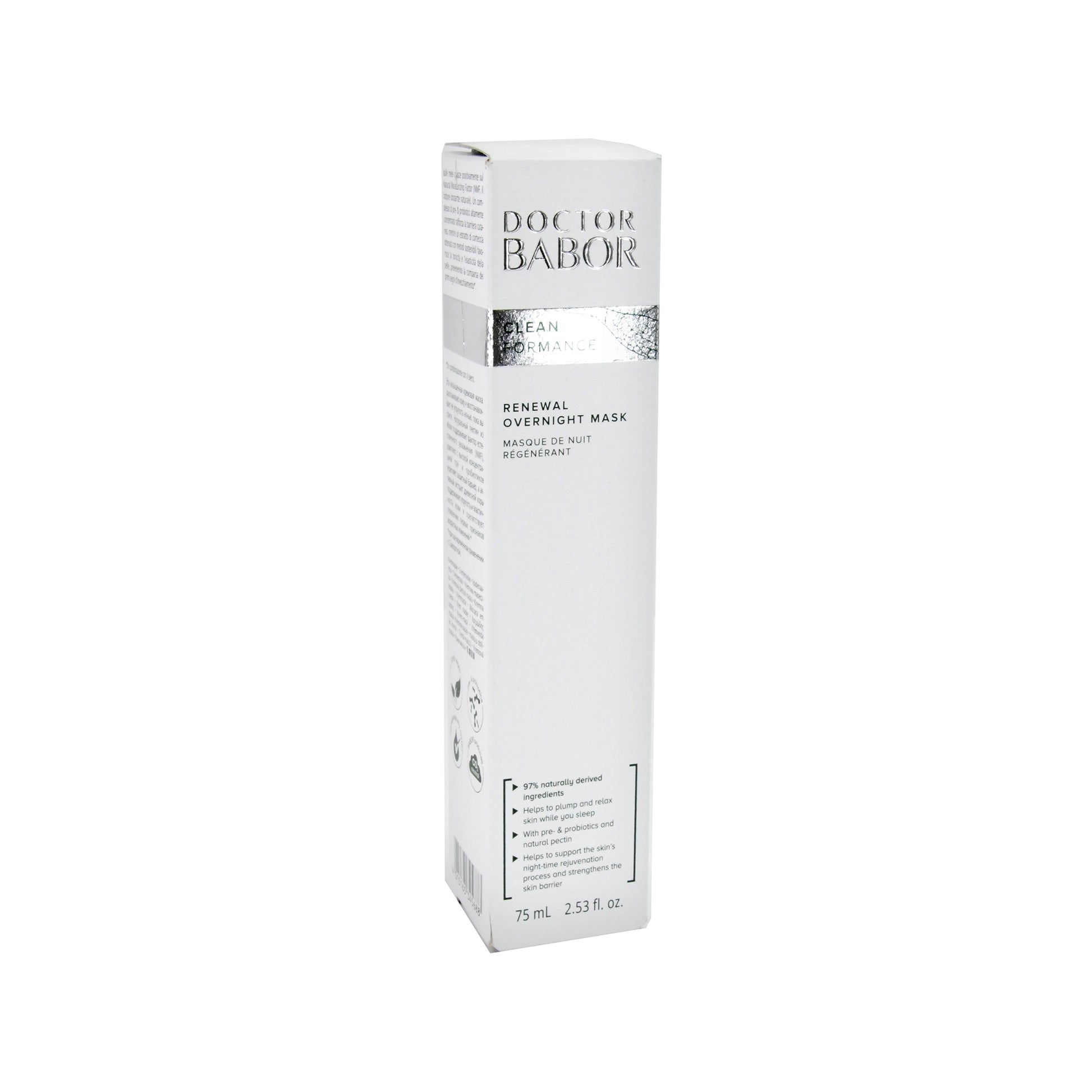 Doctor Babor CleanFormance Renewal Overnight Mask, 75 ml - BeautysBest
