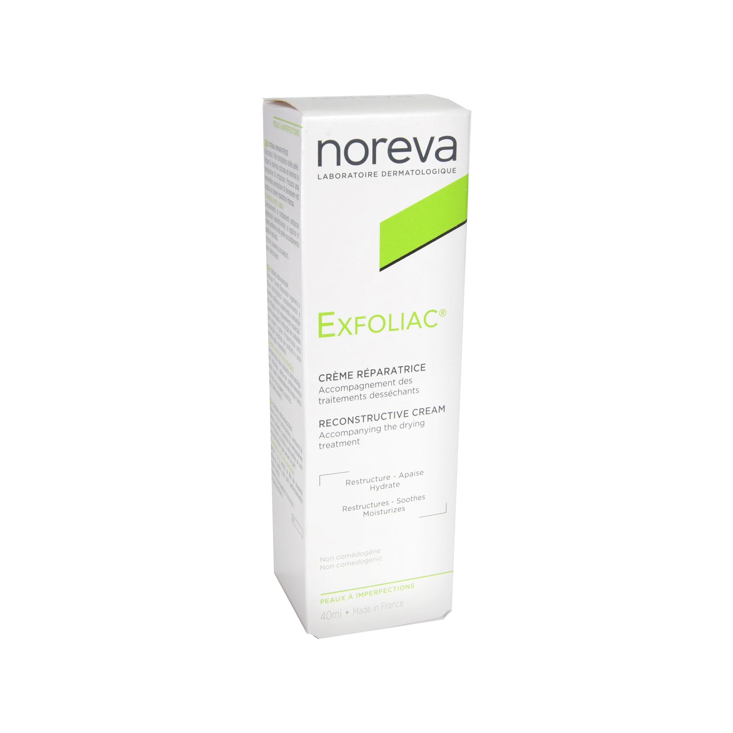 noreva Exfoliac Reconstructive Cream repairing cream, 40 ml