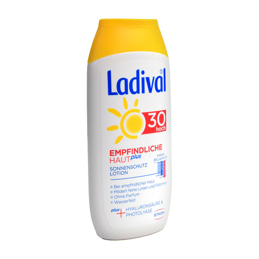 Ladival Empfindliche Haut Plus Sonnenschutz Lotion LSF 30 hoch, 200 ml
