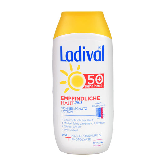Ladival Empfindliche Haut Plus Sonnenschutz Lotion LSF 50+ sehr hoch, 200 ml