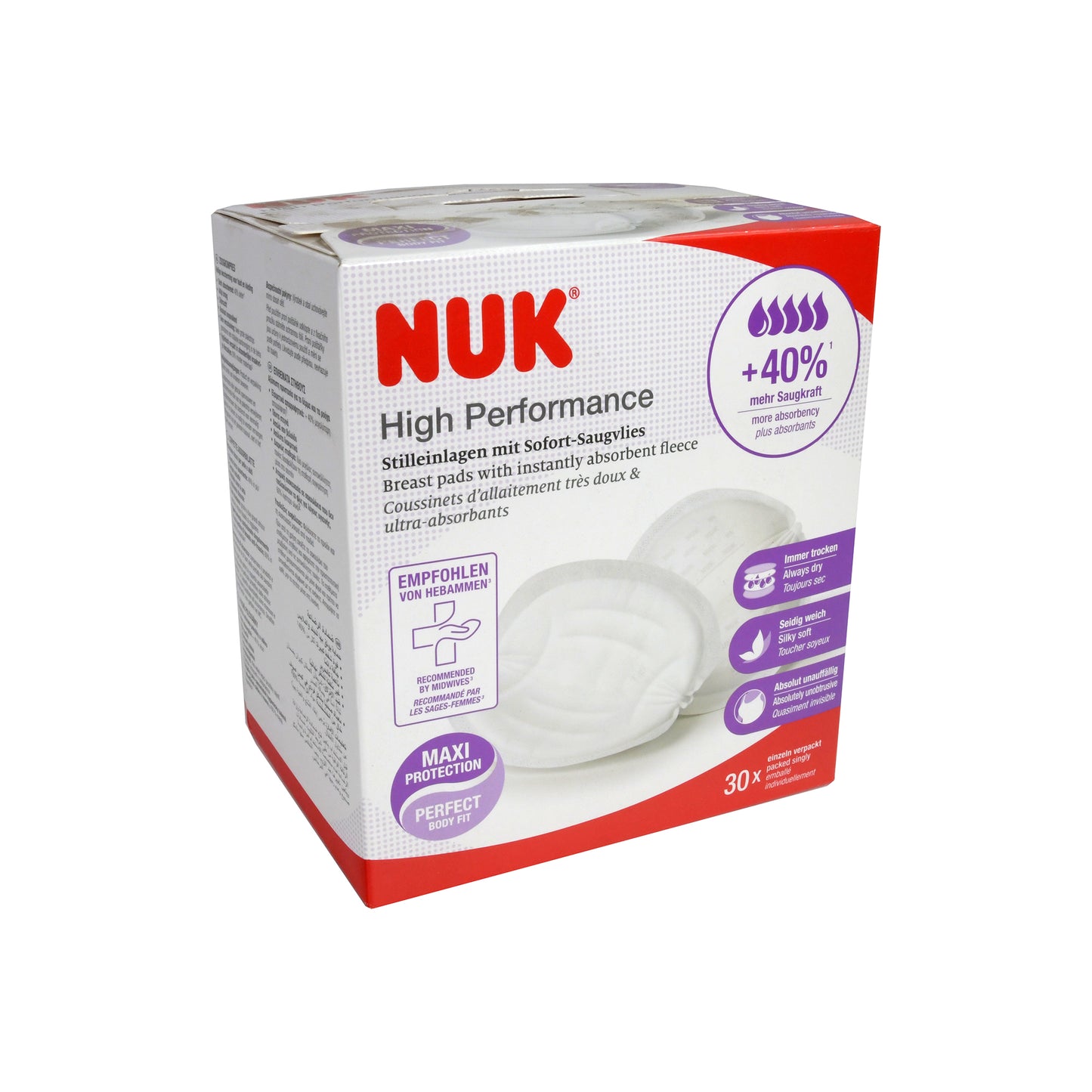 NUK High Performance Stilleinlagen, 30 St
