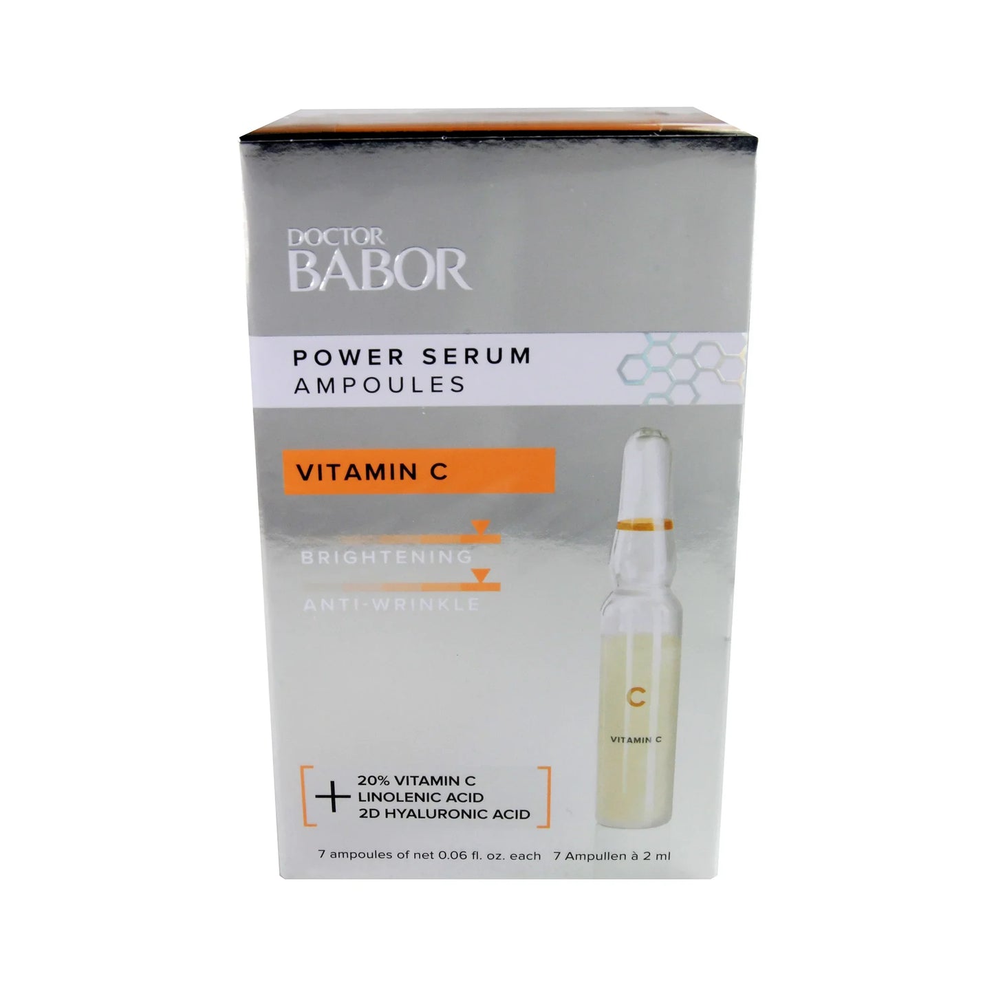 Doctor Babor Power Serum Ampoules Vitamin C, 7x2 ml - BeautysBest