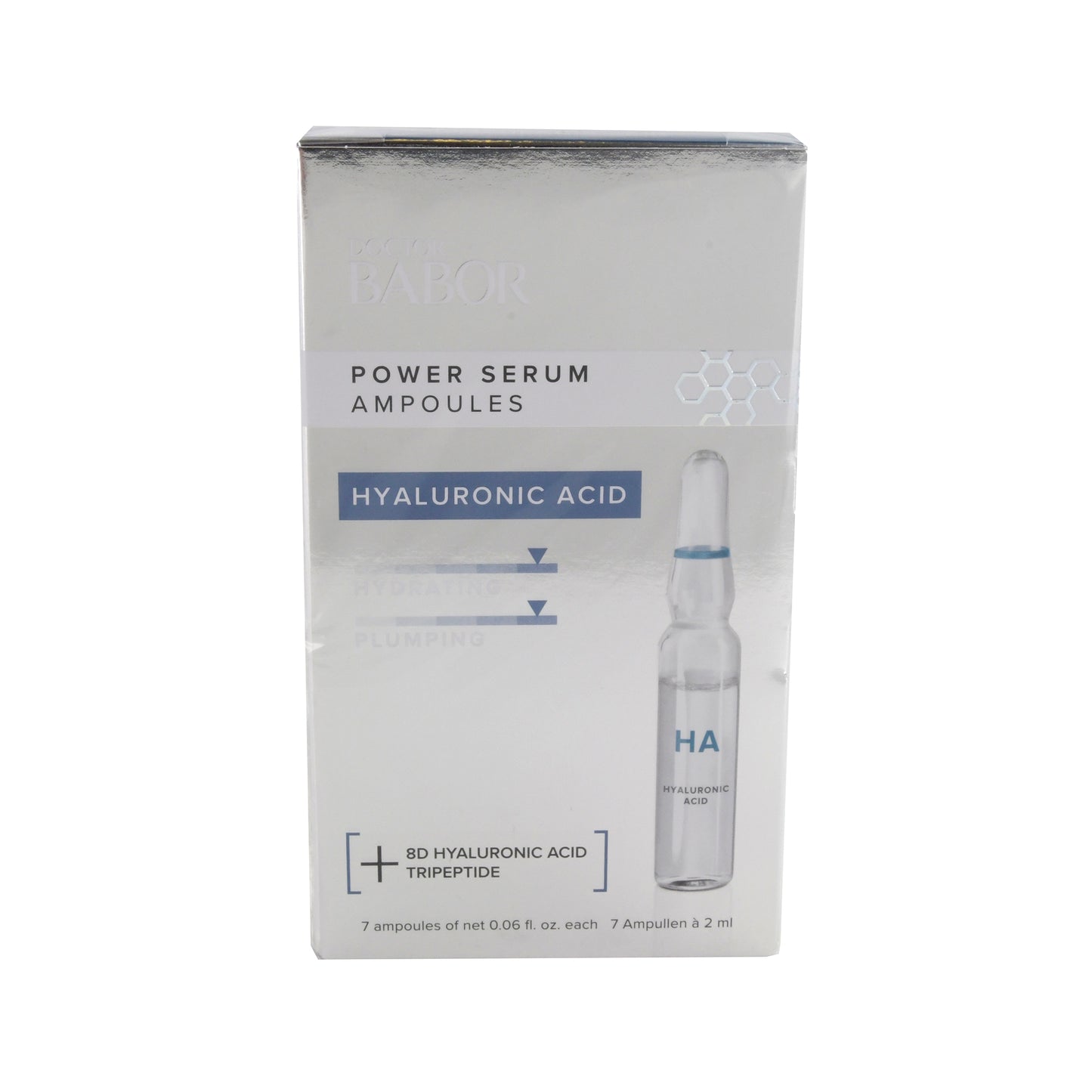 Doctor Babor Power Serum Ampoules Hyaluronic Acid, 7x2 ml