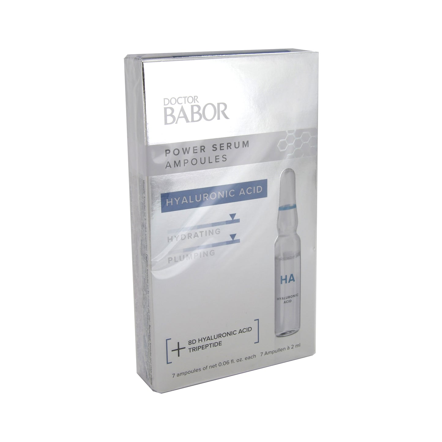 Doctor Babor Power Serum Ampoules Hyaluronic Acid, 7x2 ml