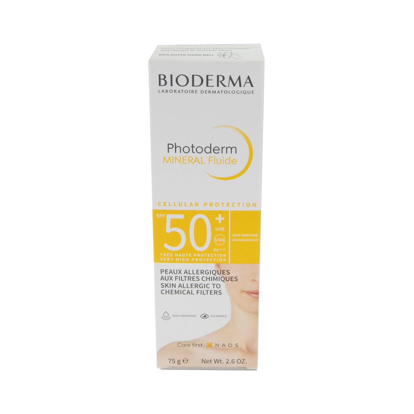 Bioderma Photoderm Mineral Fluid SPF 50+ Sun Fluid, 75 g