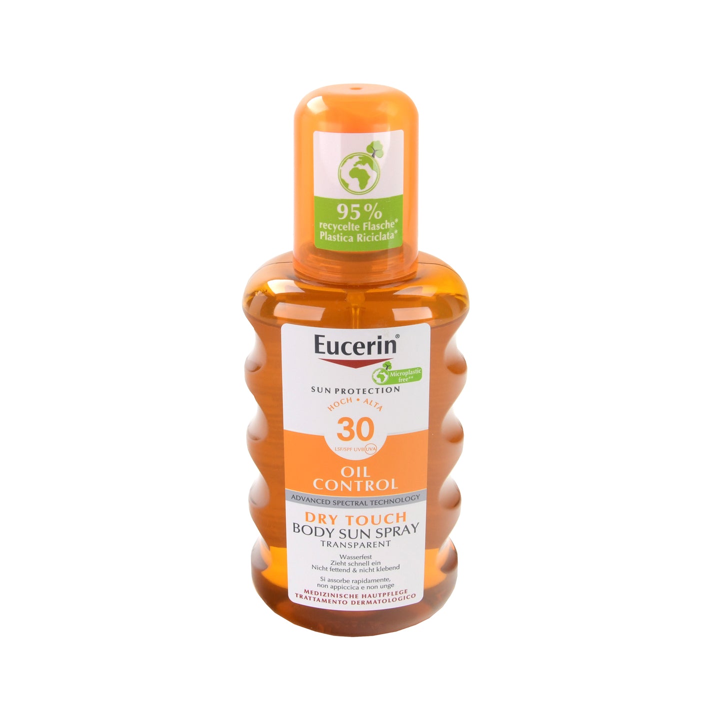 Eucerin Sun Oil Control Sun Spray Transparent LSF 30, 200 ml