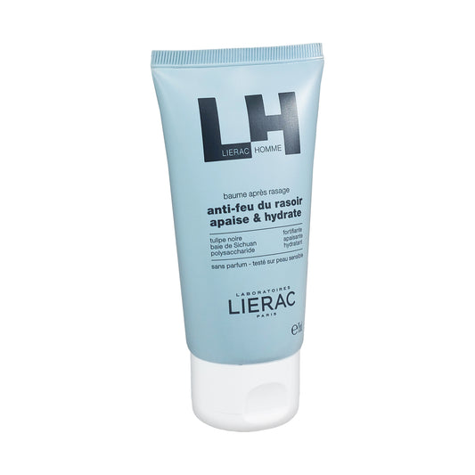 Lierac Homme Razor Irritation Aftershave Balm, 75 ml
