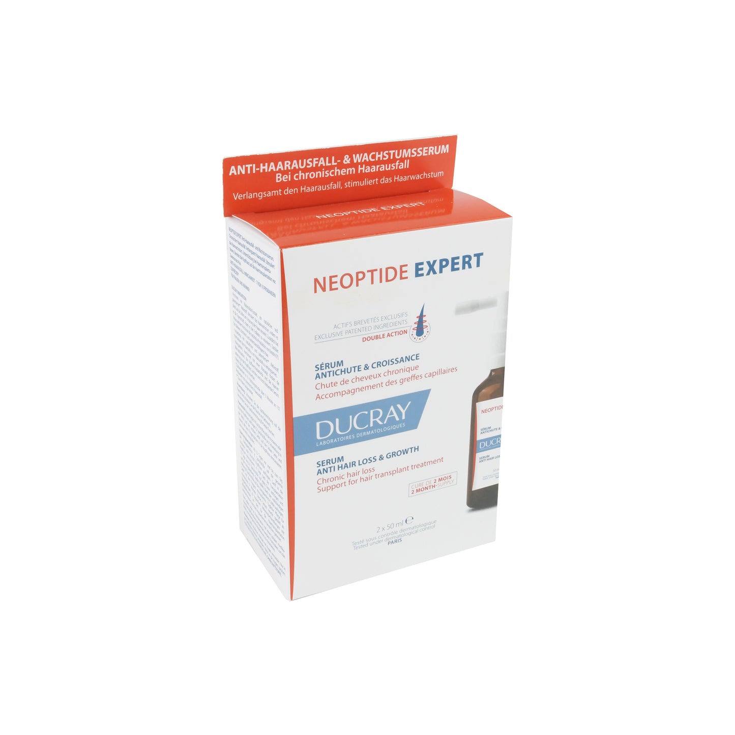 Ducray Neoptide Expert Anti-Hair Loss Serum, 2 x 50 ml
