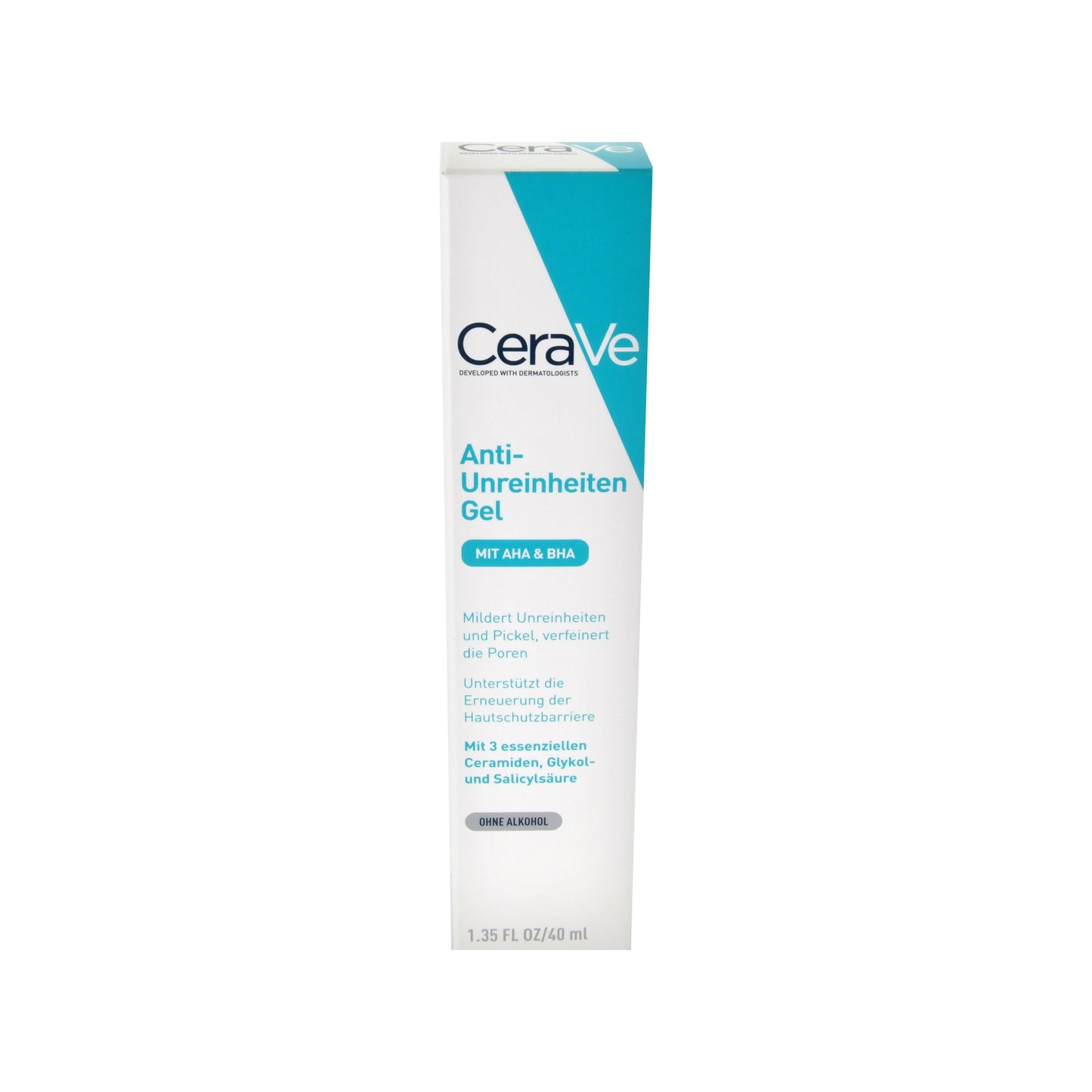 CeraVe Anti-Unreinheiten Gel mit AHA & BHA, 40 ml