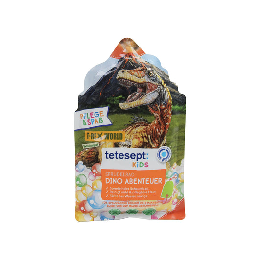 tetesept Kids Pflege & Spaß Sprudelbad Dino Abenteuer T-Rex World, 40 g