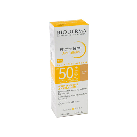 Bioderma Photoderm Aquafluide hell SPF 50+ Sonnenfluid, 40 ml