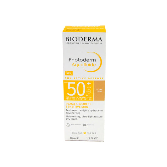 Bioderma Photoderm Aquafluide hell SPF 50+ Sonnenfluid, 40 ml