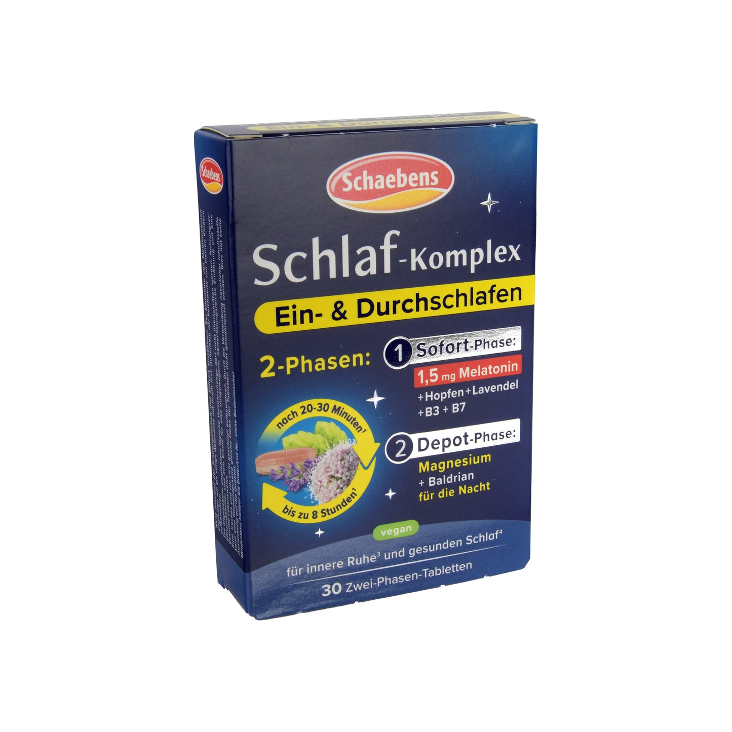 Schaebens Schlaf-Komplex 2-Phasen-Tabletten, 30 St