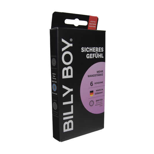 Billy Boy Safe Feeling 56mm, 6 pieces