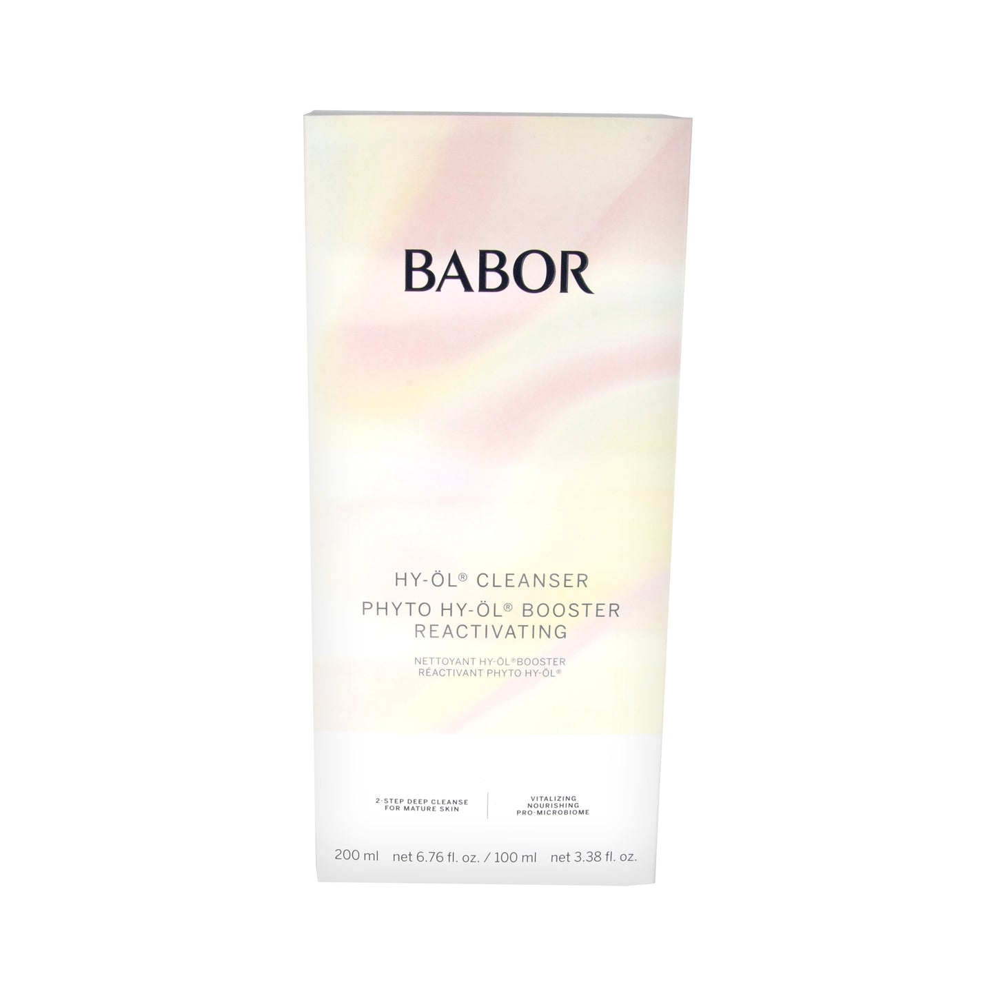 Babor Hy-Oil Cleanser 200ml & Phyto Hy-Oil Booster 100ml Reactivating Set, 1 pc