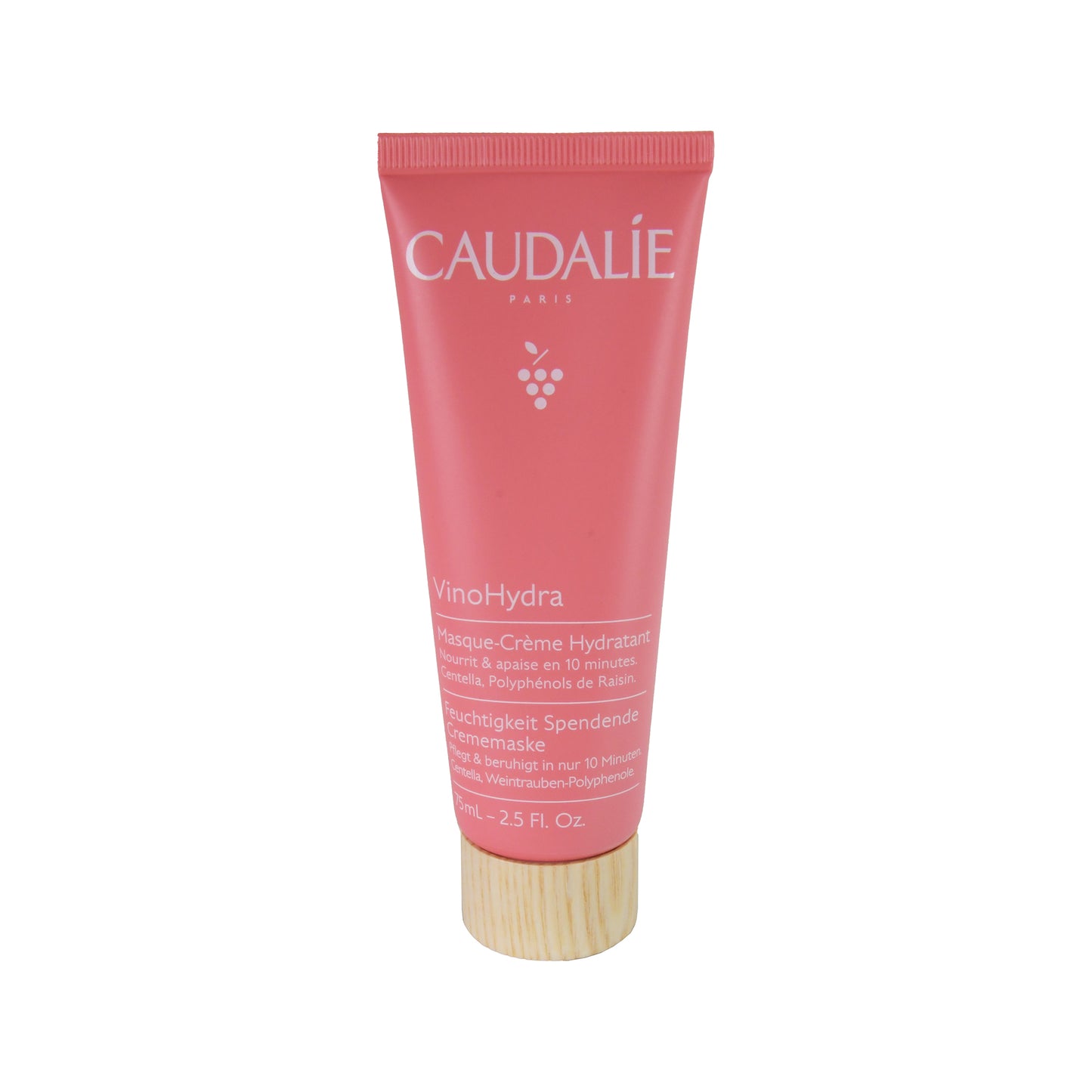 Caudalie VinoHydra Feuchtigkeit Spendende Crememaske, 75 ml
