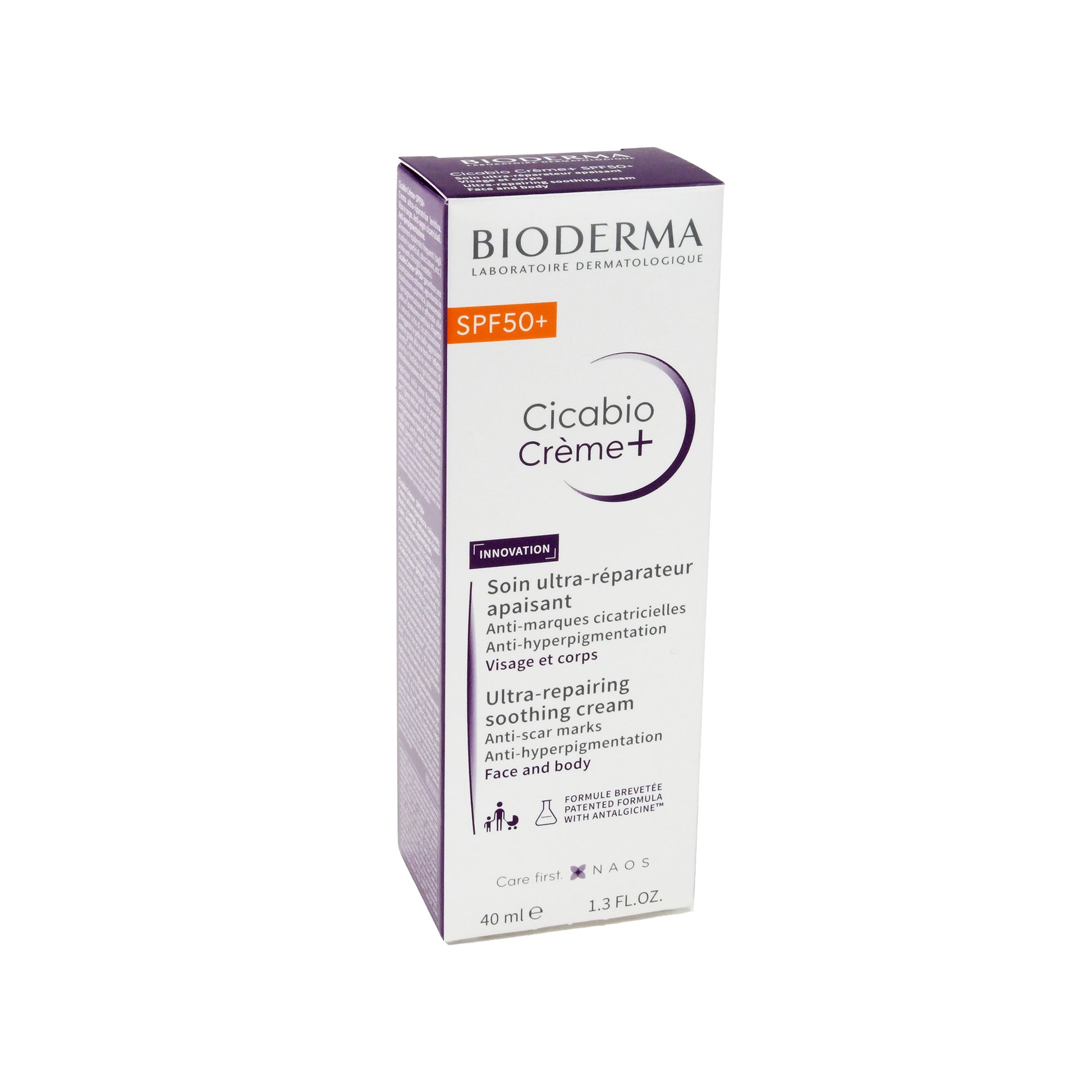 Bioderma Cicabio Creme+ SPF 50+ Reparierende Creme, 40 ml - BeautysBest